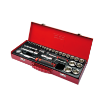 C20-35MH4 35 Parça 1/4”+1/2” 6 Köşe Lokma Takımı